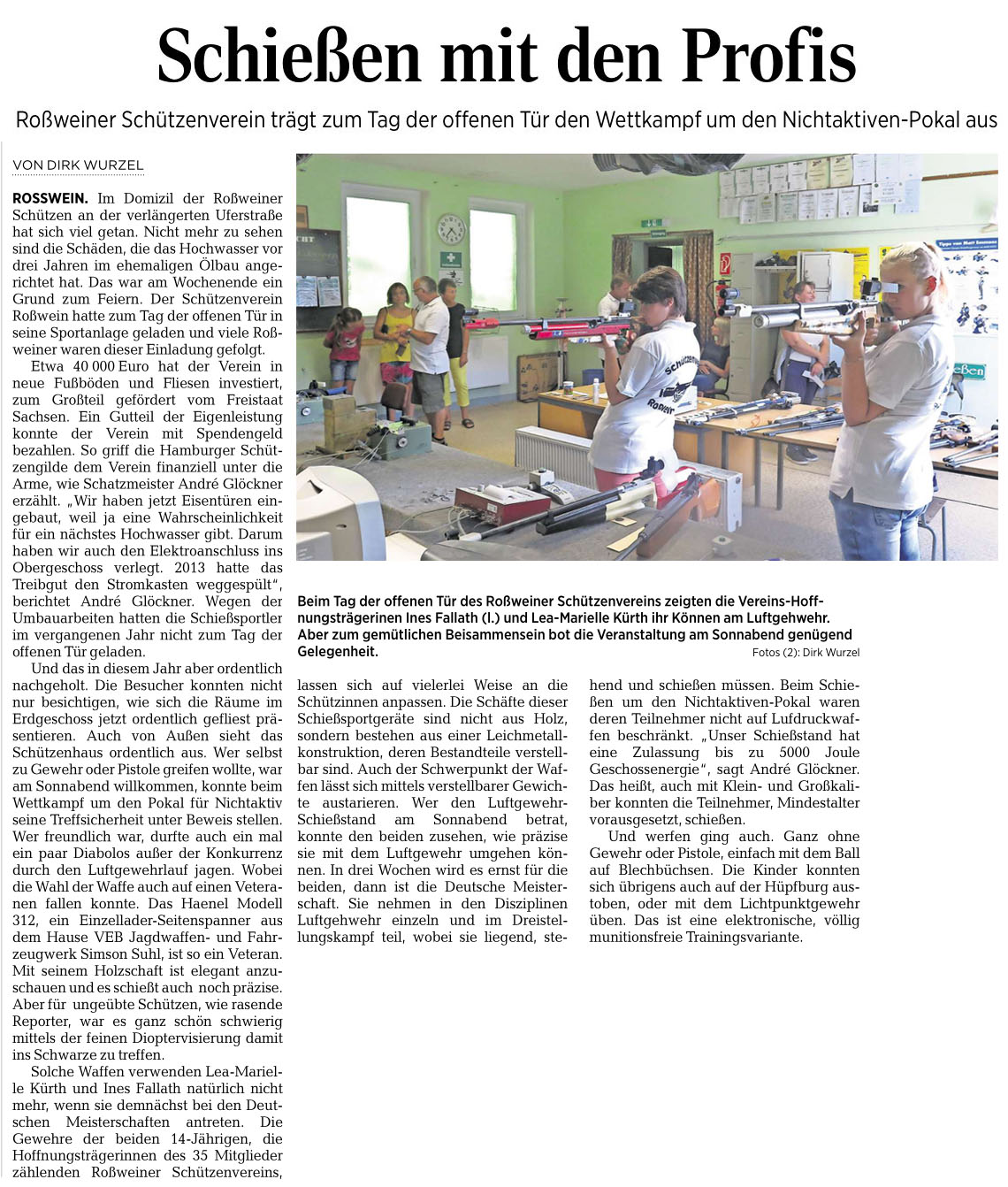 DAZ Bericht Tag der offenen Tür 2016